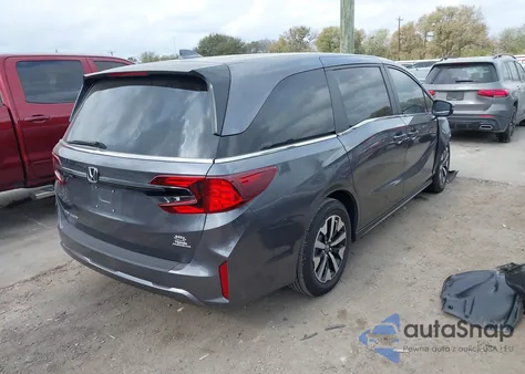 2025 Honda Odyssey Ex-L from USA, damaged, VIN 5FNRL6H6XSB038043